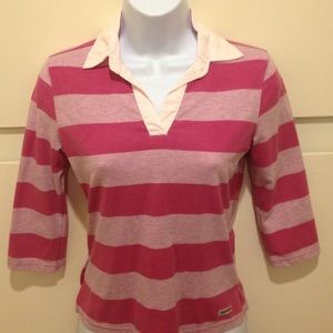 XS Cute Pink Stripe Top